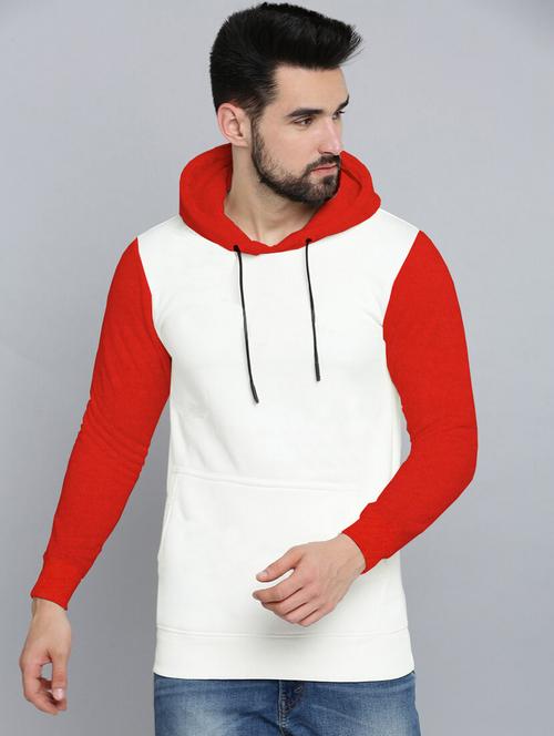 men long sleeves color block sweatshirt - 21599414 - Very Small Image - 1