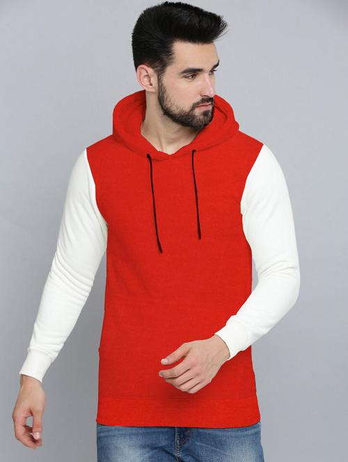 men long sleeves color block sweatshirt - 21599442 - Very Small Image - 1