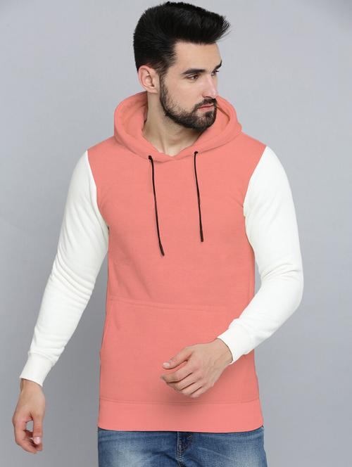 men long sleeves color block sweatshirt - 21599445 - Very Small Image - 1