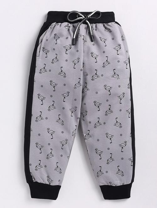 girls printed mid rise jogger - 21600457 - Very Small Image - 1