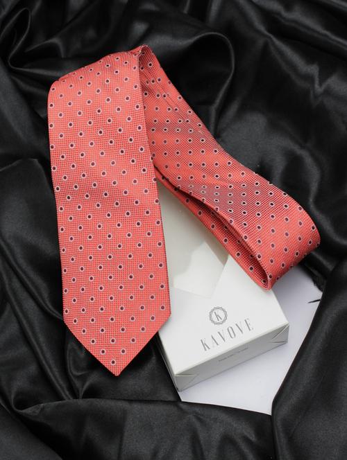 men printed sophisticated stylish tie - 21606010 - Very Small Image - 1