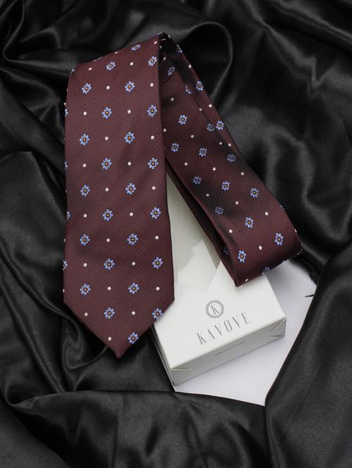 men self textured sophisticated stylish tie - 21606059 - Very Small Image - 1
