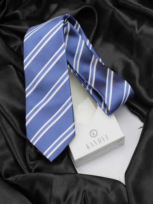 men striped sophisticated stylish tie - 21606079 - Very Small Image - 1