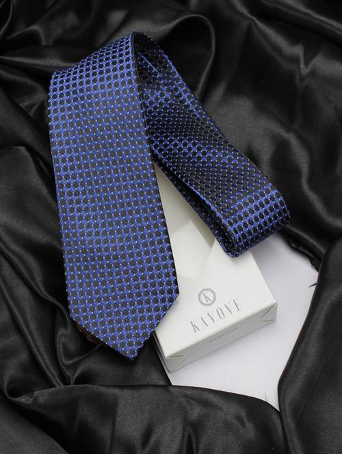 men checkered sophisticated stylish tie - 21606102 - Very Small Image - 1