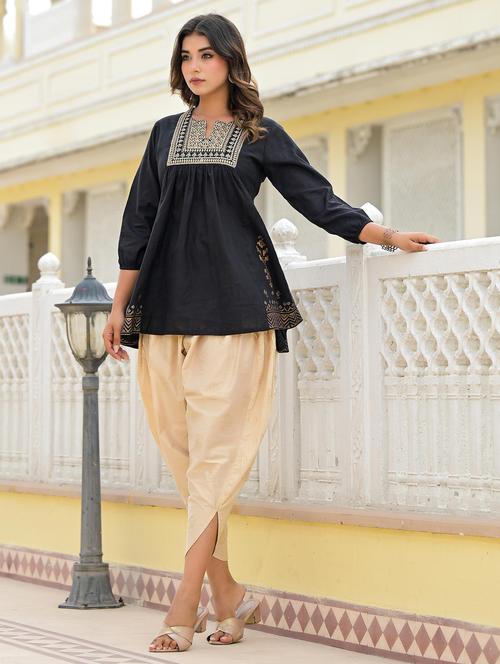 women embroidered three quarter sleeves co-ord set - 21606756 - Very Small Image - 1