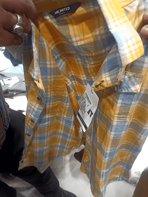 yellow oxford shirt - 21607718 - Very Small Image - 1