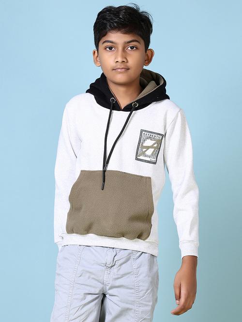 kids long sleeves color block sweatshirt - 21612907 - Very Small Image - 1