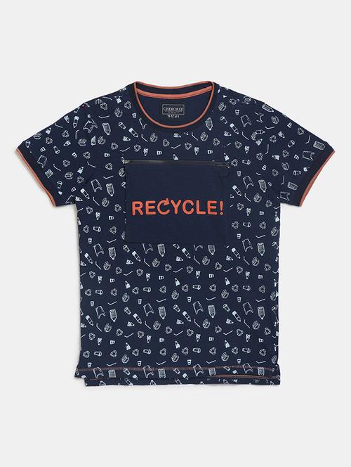 boys printed short sleeve t-shirt - 21613423 - Very Small Image - 1