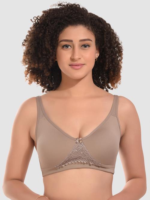 women lace detailed regular bra - 21614142 - Very Small Image - 1