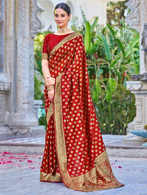 women self design banarasi saree - 21614196 - Very Small Image - 1