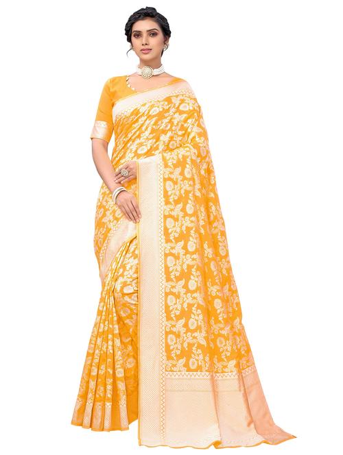 women self design banarasi saree - 21614280 - Very Small Image - 1