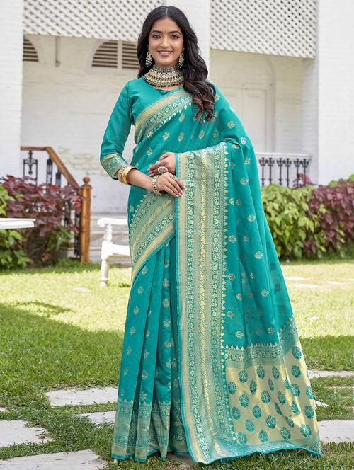 women self design banarasi saree - 21614292 - Very Small Image - 1