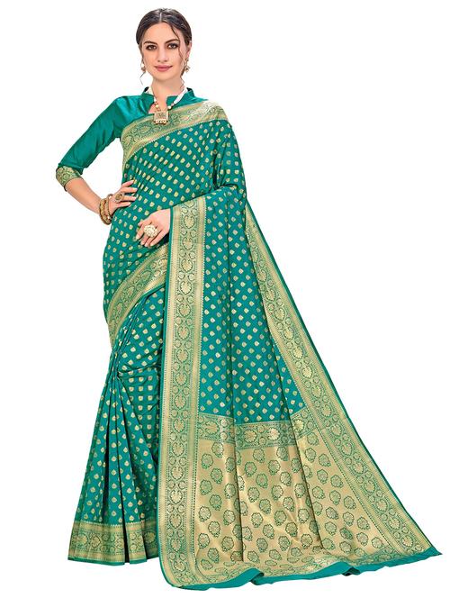 women self design banarasi saree - 21614398 - Very Small Image - 1