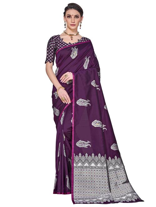 women self design banarasi saree - 21614438 - Very Small Image - 1