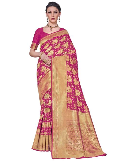 women self design banarasi saree - 21614530 - Very Small Image - 1