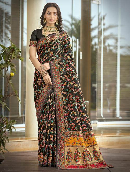women self design banarasi saree - 21614722 - Very Small Image - 1