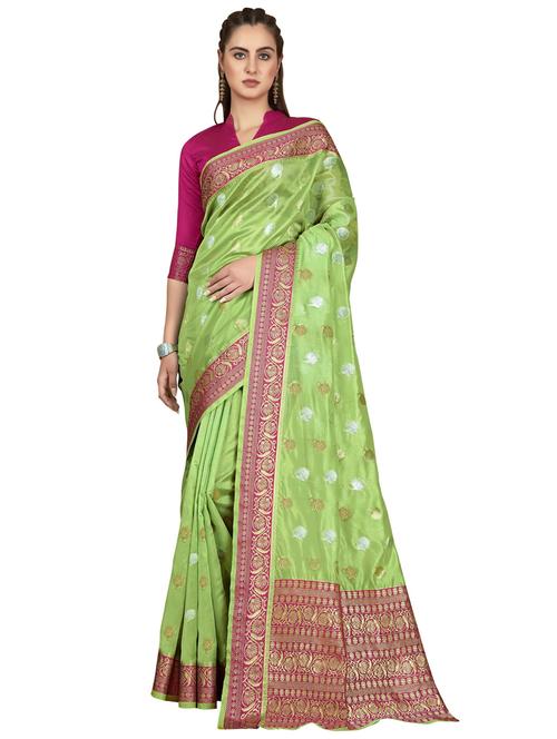 women self design banarasi saree - 21614775 - Very Small Image - 1