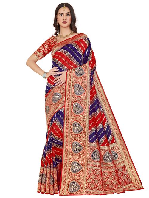 women self design banarasi saree - 21614813 - Very Small Image - 1