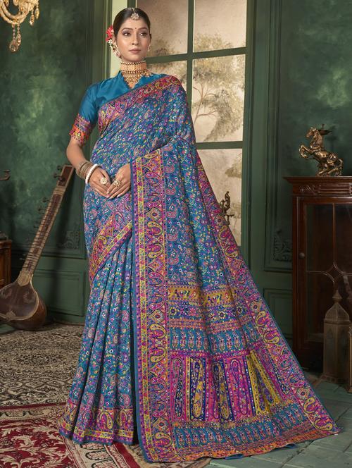 women self design banarasi saree - 21614841 - Very Small Image - 1