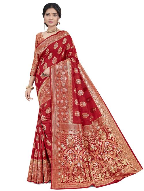 women self design banarasi saree - 21614870 - Very Small Image - 1