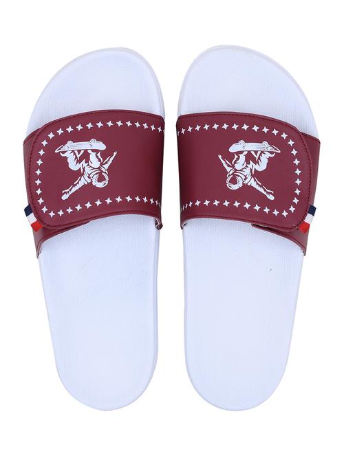 men printed slider flip flops - 21616058 - Very Small Image - 1