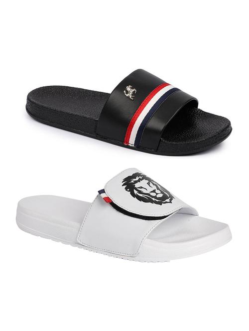 men's pack of 2 comfortable slide set - 21616171 - Very Small Image - 1