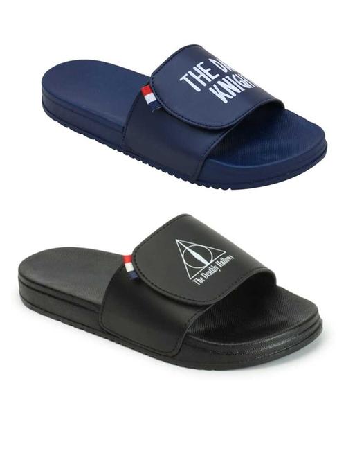men's pack of 2 comfortable slide set - 21616306 - Very Small Image - 1