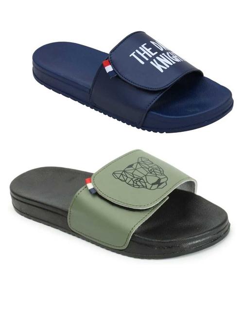 men's pack of 2 comfortable slide set - 21616310 - Very Small Image - 1