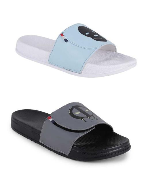 men's pack of 2 comfortable slide set - 21616323 - Very Small Image - 1