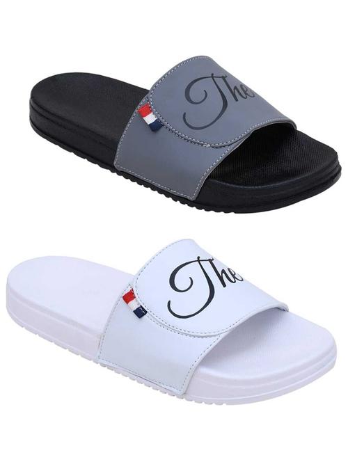 men's pack of 2 comfortable slide set - 21616358 - Very Small Image - 1