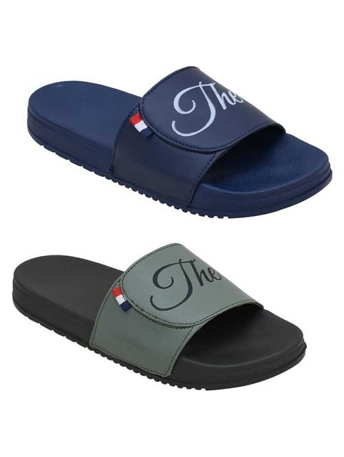 men's pack of 2 comfortable slide set - 21616362 - Very Small Image - 1