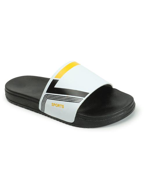 men printed slider flip flop - 21616391 - Very Small Image - 1