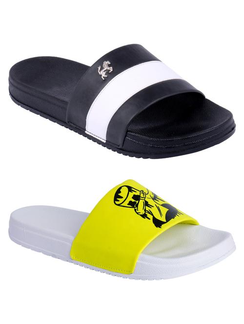 men's pack of 2 comfortable slide set - 21616399 - Very Small Image - 1
