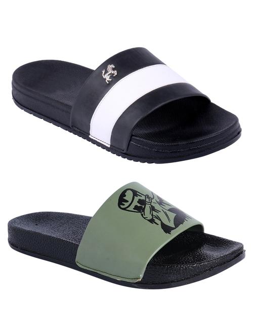 men's pack of 2 comfortable slide set - 21616445 - Very Small Image - 1