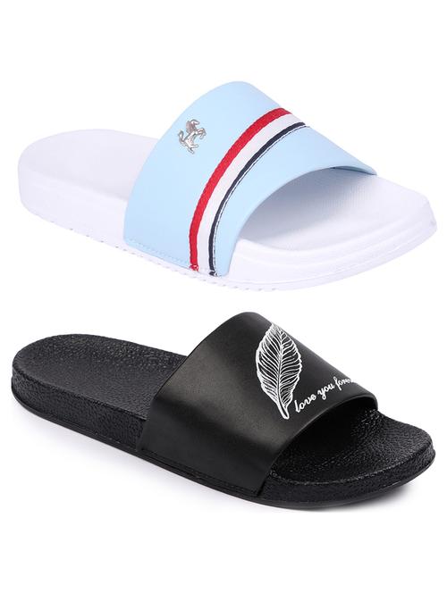 men's pack of 2 comfortable slide set - 21616478 - Very Small Image - 1