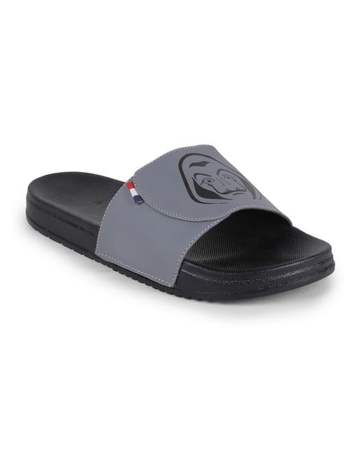 men printed slider flip flop - 21616491 - Very Small Image - 1