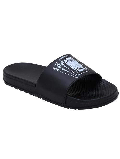 men printed slider flip flop - 21616693 - Very Small Image - 1