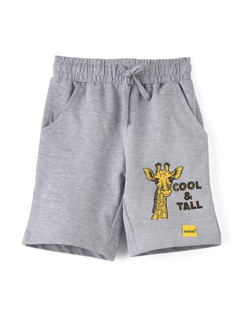 girls placement print cotton shorts - 21618635 - Very Small Image - 1