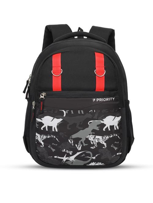 kids black printed bag - 21619184 - Very Small Image - 1