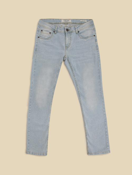 men mid rise straight fit plain jeans - 21620426 - Very Small Image - 1