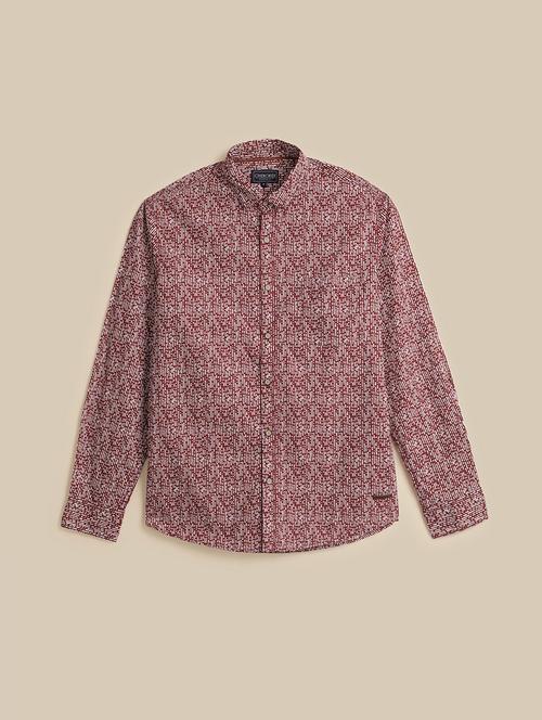 red printed casual shirt - 21620551 - Very Small Image - 1