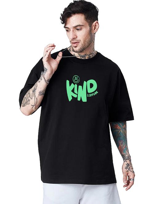 men round neck printed oversized t-shirt - 21621885 - Very Small Image - 1