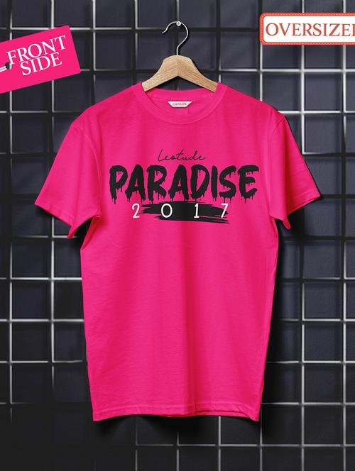 women round neck printed oversized t-shirt - 21622237 - Very Small Image - 1