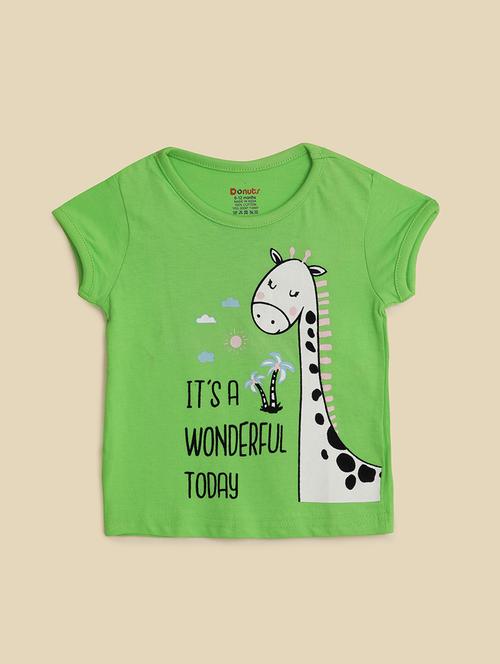 boys front printed round neck t-shirt - 21623313 - Very Small Image - 1