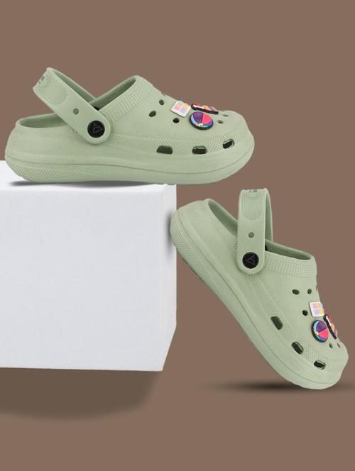 women neo mint solid clogs - 21626280 - Very Small Image - 1