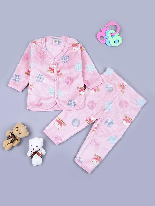 kids printed full length twin set - 21627759 - Very Small Image - 1