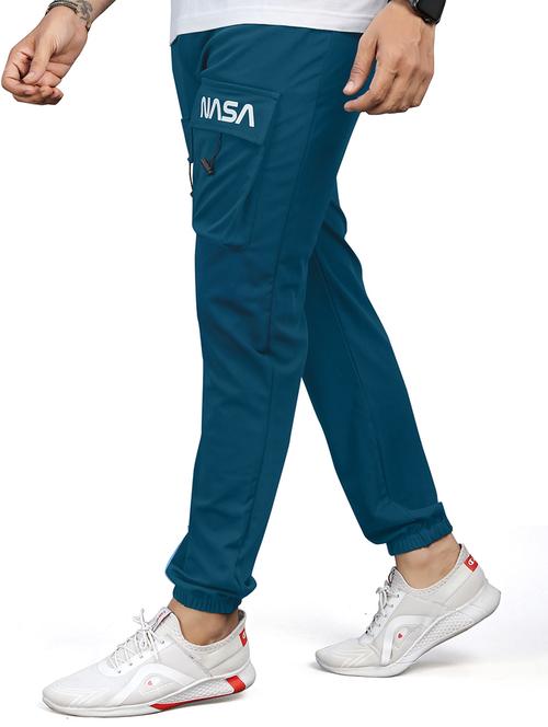 men regular fit typographic mid rise cargos - 21631124 - Very Small Image - 1