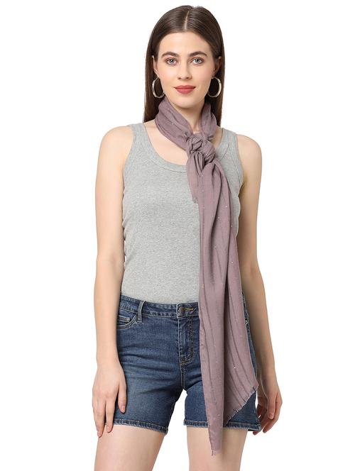women sequins work everyday wrap scarf - 21631508 - Very Small Image - 1