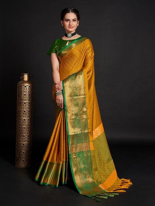 women self design bordered saree with blouse - 21635179 - Very Small Image - 1