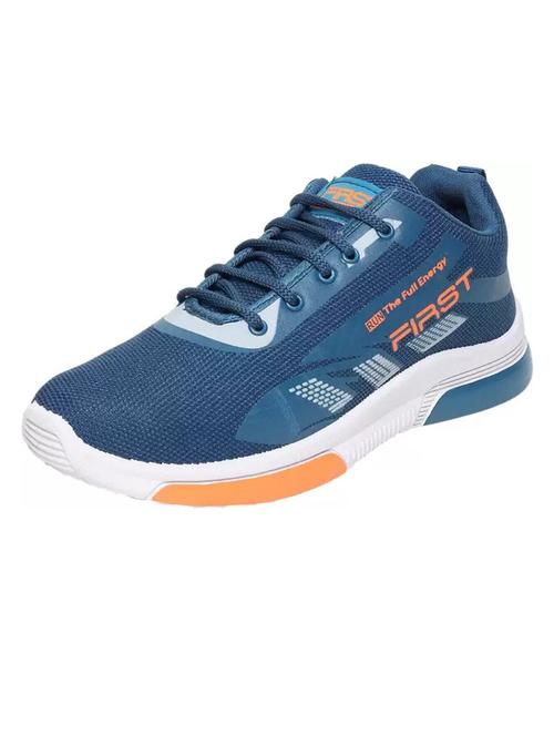 men blue lace up sport shoes - 21637301 - Very Small Image - 1